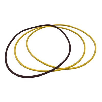 Anel O de Silicone Padrão AS568 com Cor Personalizada e Certificação de Grau Alimentício