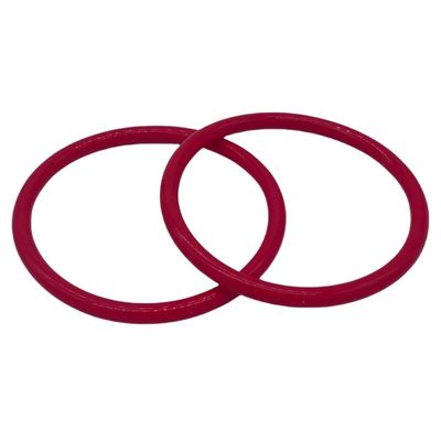 Anel de Vedação de Borracha de Silicone Flexível Personalizável de Alta Resistência à Temperatura para Diversas Aplicações