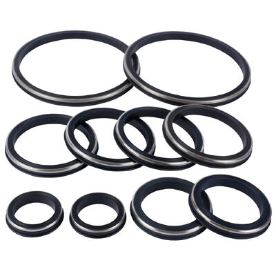80 Shore A Nitrile HNBR PTFE FKM Rubber Hammer Union Seals para campo petrolífero