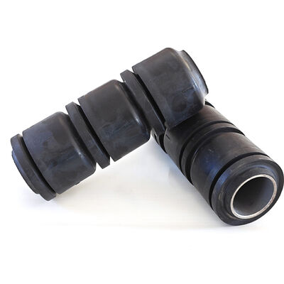 Taças de esfregão de borracha de estilo TA para operações de campo petrolífero com pressão de até 10.000 PSI, nitrílico (NBR), HNBR, materiais FKM e dureza de 70 - 90 Shore A