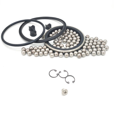 15,000 PSI CWP Wide Style Elastomer Packing Swivel Joint Repair Kit com componentes de aço inoxidável