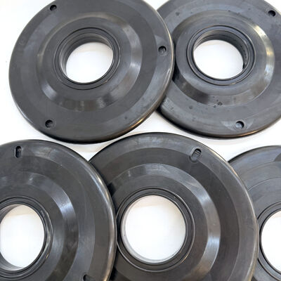 Copo de esfregaço de campo petrolífero de alto desempenho com pressão nominal de 10.000 psi, resistente à abrasão e a produtos químicos, tamanhos personalizados
