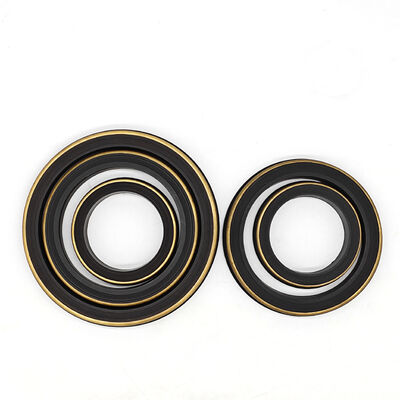NBR 80 Shore A Hammer Union Seal com anel de suporte de latão 2", 3", 4" Tamanhos para Fig 1502 Oilfield Grade Seals de borracha de alta pressão para sistemas de manifold
