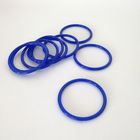Anéis-O de borracha pequenos resistentes do silicone do óleo com tamanho e cor diferentes