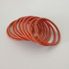 Anéis-O de borracha pequenos resistentes do silicone do óleo com tamanho e cor diferentes