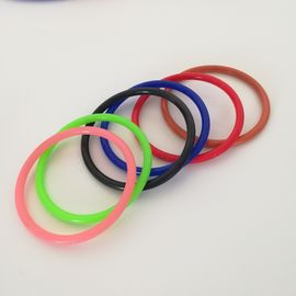 Anéis-O de borracha pequenos resistentes do silicone do óleo com tamanho e cor diferentes