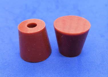 Bujões de borracha com furos, bujões do laboratório do silicone para o equipamento de laboratório