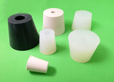 Coberturas de borracha de silicone de um buraco de laboratório para garrafas, tubos de ensaio e frascos de química