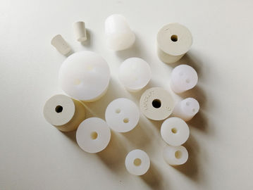 Coberturas de borracha de silicone de um buraco de laboratório para garrafas, tubos de ensaio e frascos de química