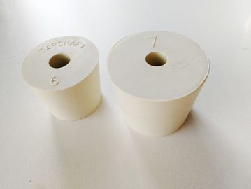Coberturas de borracha de silicone de um buraco de laboratório para garrafas, tubos de ensaio e frascos de química