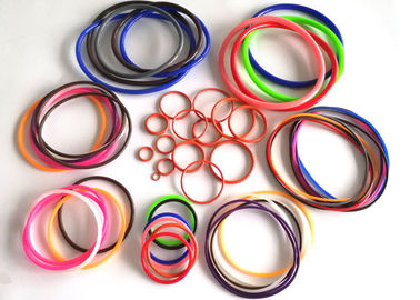 O costume do fornecedor da fábrica coloriu o anel-O quadrado liso rodeado do silicone da seção do retângulo