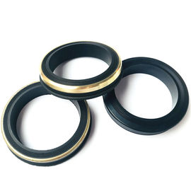 FIG 602/1002/1502 NBR preto HNBR FKM PTFE Selo de união de martelo com latão/anel inoxidável