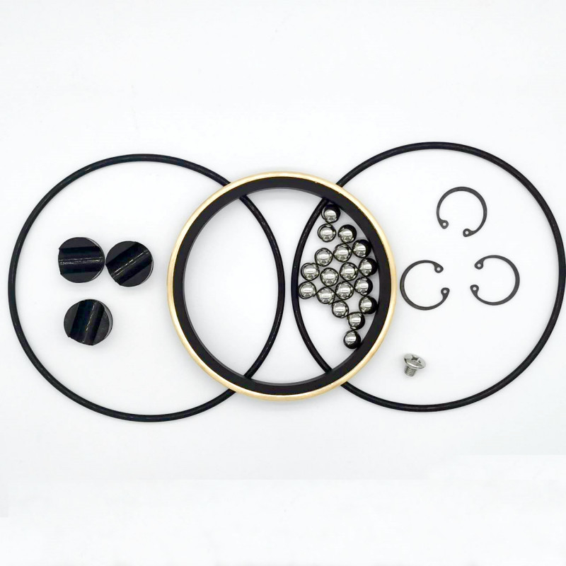 4" 15k TSI Kit de Reparação de articulações giratórias com Bolas Plug Brass Ring Gaskets de borracha 3/8" Bolas de aço