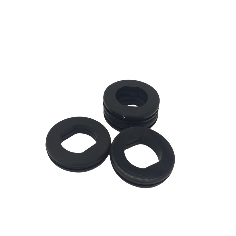 Fábrica Custom Resistente ao calor EPDM impermeável borracha de silicone Grommet de silicone para cabo