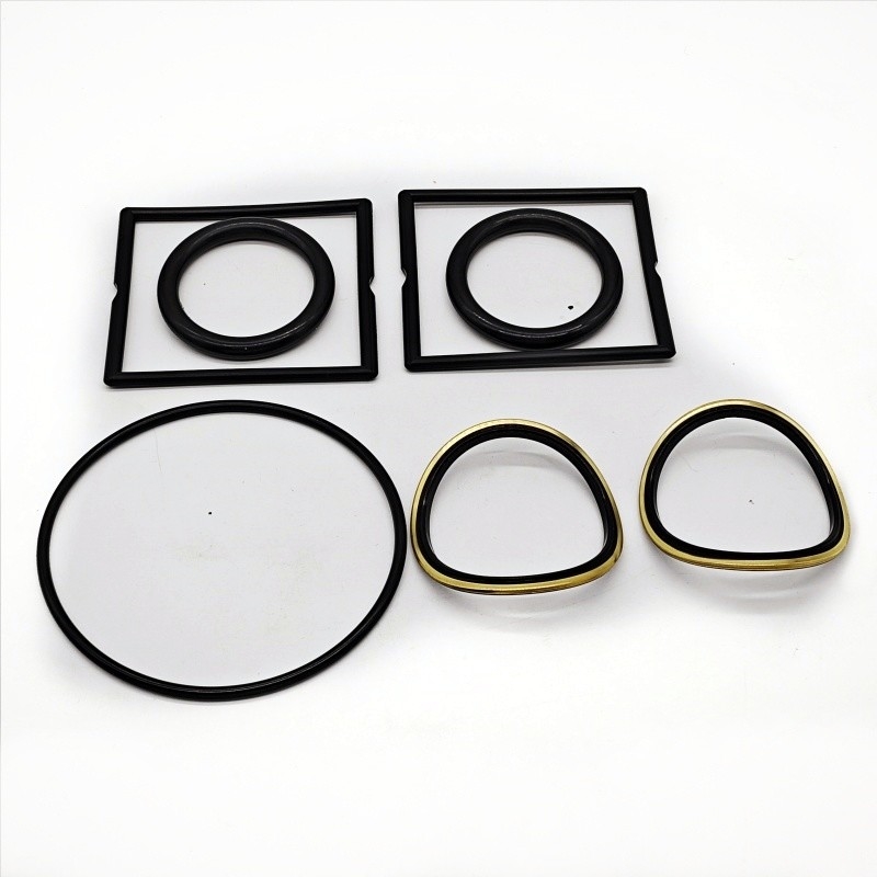 Serviço padrão MSI preto Buna HSN FKM Kit de vedação de válvula de enchufe com inserções de latão