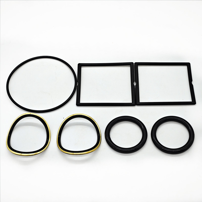Kit de vedação de válvulas de enchufe de campos petrolíferos NBR HNBR FKM com parte traseira de latão ou inoxidável