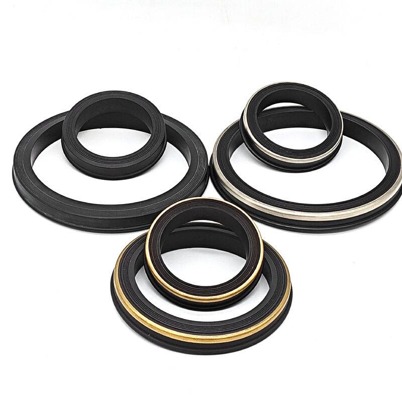 Sementes de união de martelo de NBR HNBR FKM PTFE duráveis para conexões de tubulação de 6000-20000 PSI Compatíveis com a Fig. 602 1002 1502 2202