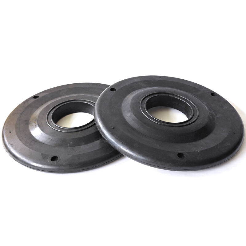 Limpador de Tubo de Perfuração de Borracha Plana de 9 Polegadas para Tubos Industriais de 68mm DI