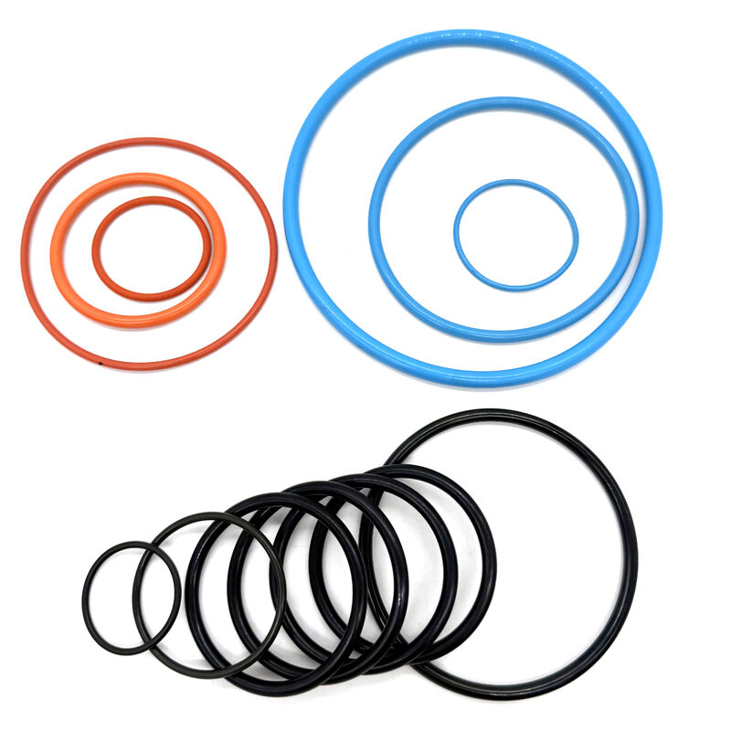 AS568-214 FKM 90 Shore A O-Ring Rubber O Ring para vedação de válvulas de campo petrolífero