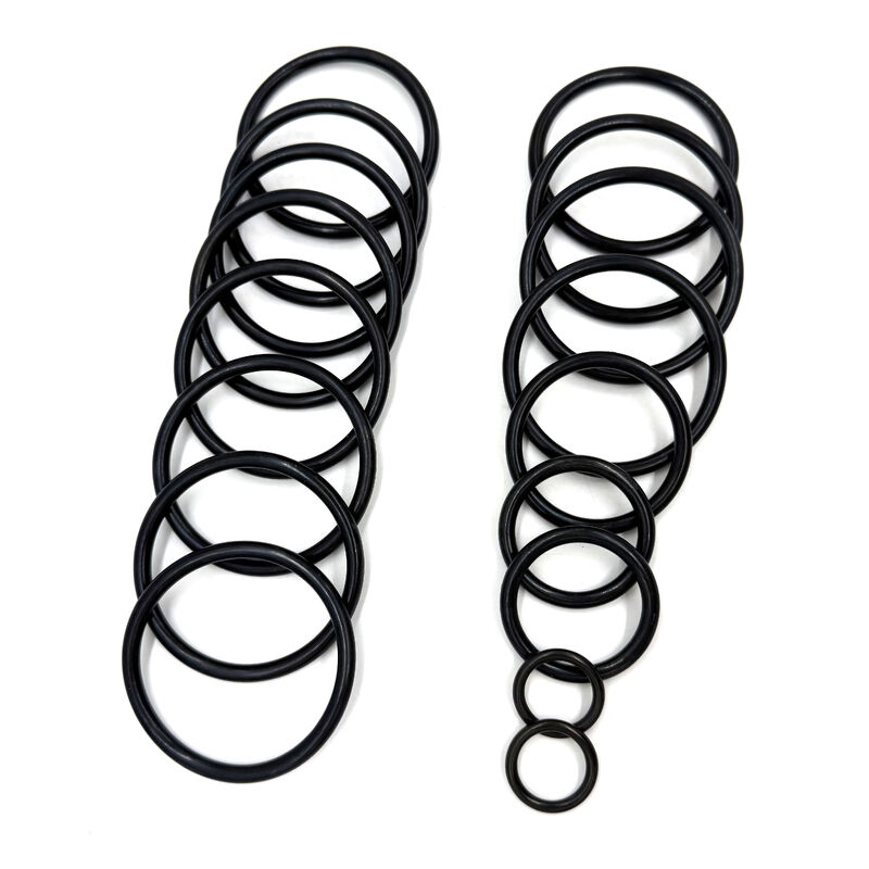 Nitril O-Rings. Resistente a óleo e combustível 70-90 Shore A para sistemas hidráulicos e de combustível.