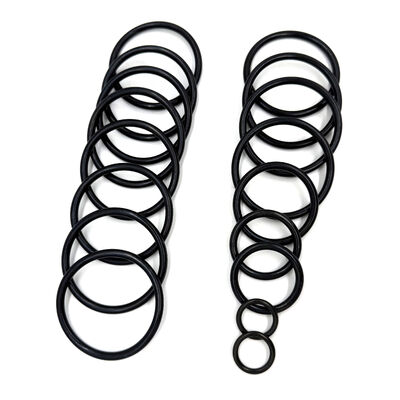 Nitril O-Rings. Resistente a óleo e combustível 70-90 Shore A para sistemas hidráulicos e de combustível.