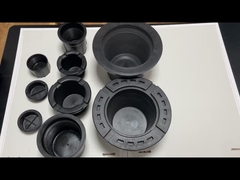 NC50 Capa de parafuso pesado Feminino Masculino Preto de plástico PP Caps de proteção de fios