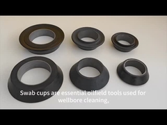 Copo de esfregaço de alta resistência à tração da série V com copos de esfregaço de campo petrolífero