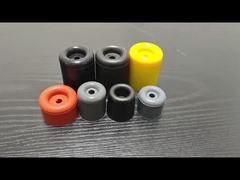 Porta de borracha redonda multicolorida